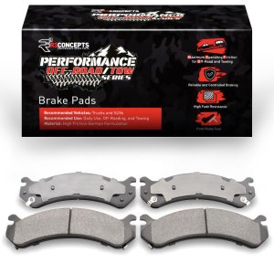 Hummer H2 Brake Pads - Front - R1 Concepts - Off-Road/Tow - `99-`20 Hummer H2 Brake Pads - Front - R1 Concepts - Off-Road/Tow - `99-`20